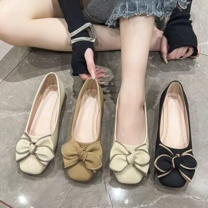 High Quality Womens shoes with soft sole and chunky heel