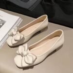 High Quality Womens shoes with soft sole and chunky heel - Image 3