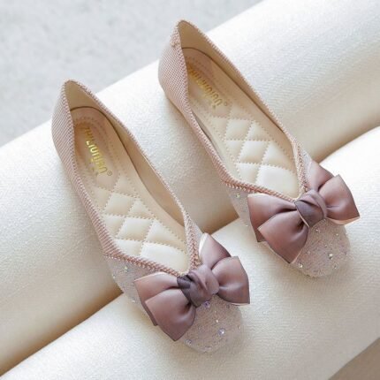 Women's gentle low-cut pumps , versatile soft-soled loafers